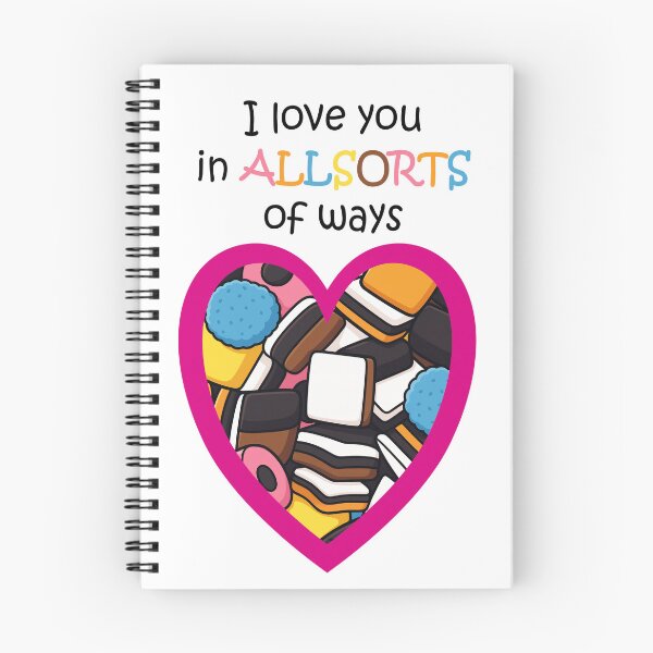 Item preview, I love you in allsorts of ways! designed and sold by Happyoninside.