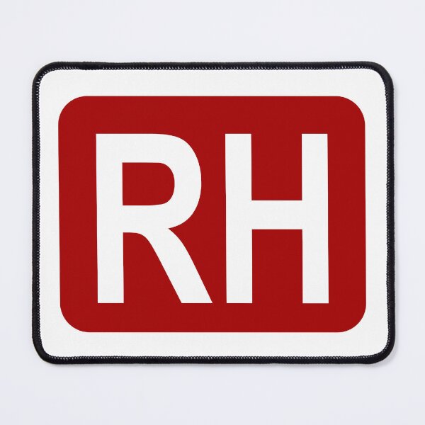 Item preview, RH Initials designed and sold by Jeallan Designs.