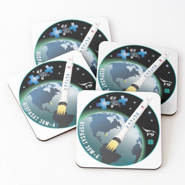 Item preview, Hispasat 30W-6 Satellite Launch Patch designed and sold by CharlieDesings.
