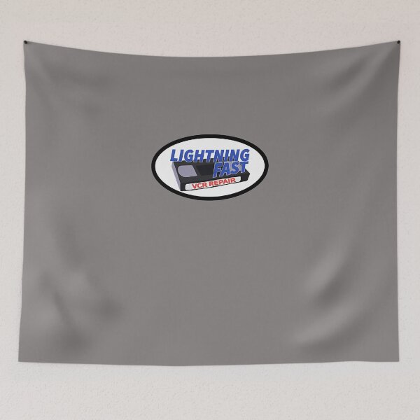 Item preview, LIGHTNING-FAST-VCR-REPAIR-LOGO designed and sold by MarcModer.