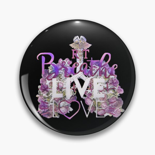 Item preview, Breathe Live Love  Respiratory Therapist  designed and sold by natnat7w.