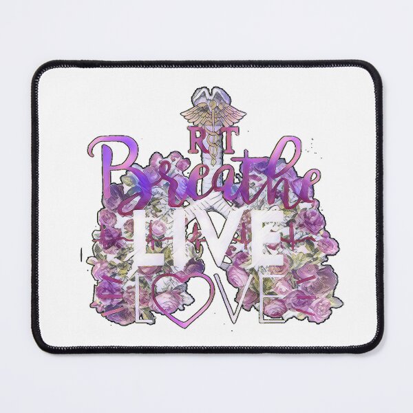 Item preview, Breathe Live Love Respiratory Therapist designed and sold by natnat7w.