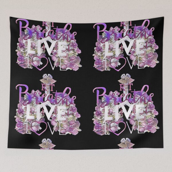 Item preview, Breathe Live Love  Respiratory Therapist  designed and sold by natnat7w.