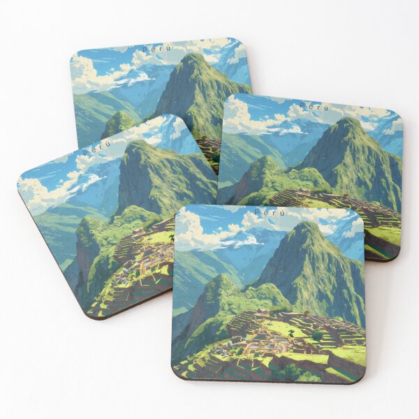 Item preview, Machu Picchu Dawn in Minimalist Hues designed and sold by JacksoonLester.