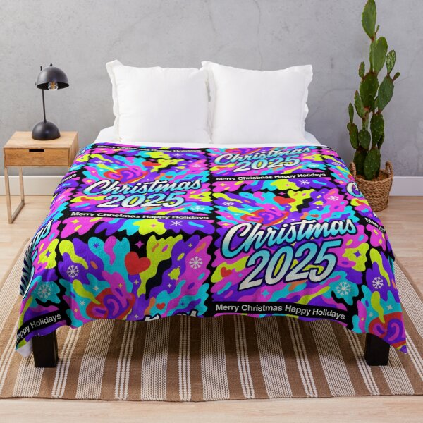 Item preview, Christmas 2025 Multicolor Abstract Holiday Celebration Design designed and sold by SplashTastic.