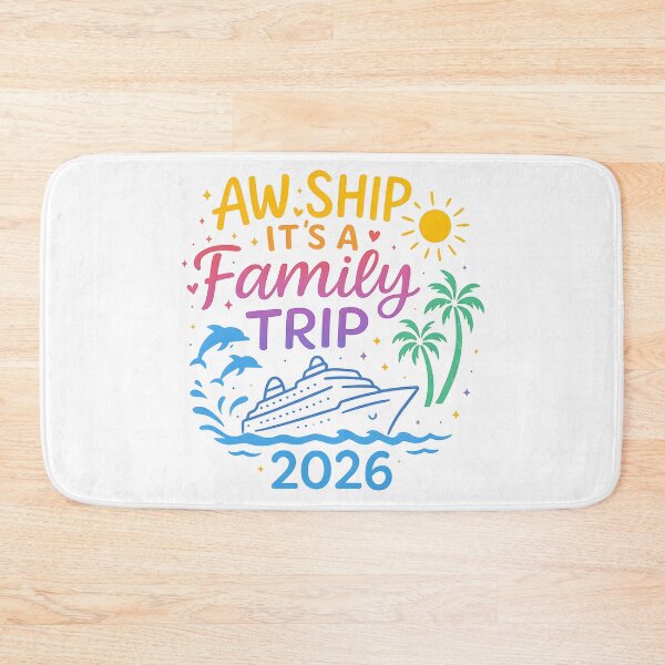 Item preview, Aw Ship It's A Family Trip 2026 Family Matching Cruise Trip designed and sold by hemagamo.
