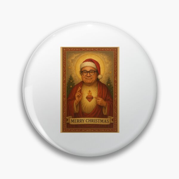 Item preview, Danny devito christmas celebrity birthday funny meme holy prank weird designed and sold by CheeseBlueprint.