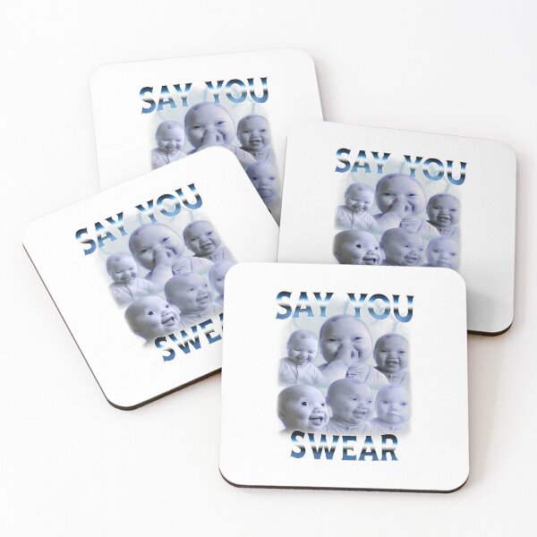 Item preview, Say You Swear Funny AI Baby  designed and sold by Han1986.