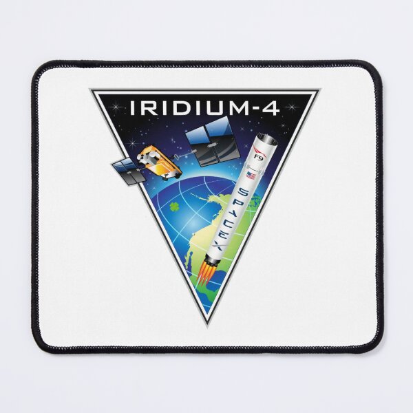 Item preview, Iridium-4 NEXT Mission Patch designed and sold by CharlieDesings.