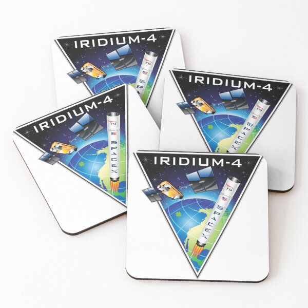 Item preview, Iridium-4 NEXT Mission Patch designed and sold by CharlieDesings.