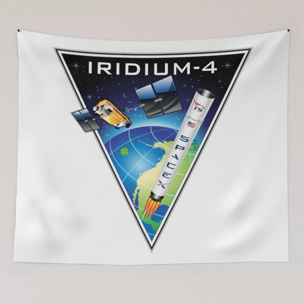 Item preview, Iridium-4 NEXT Mission Patch designed and sold by CharlieDesings.
