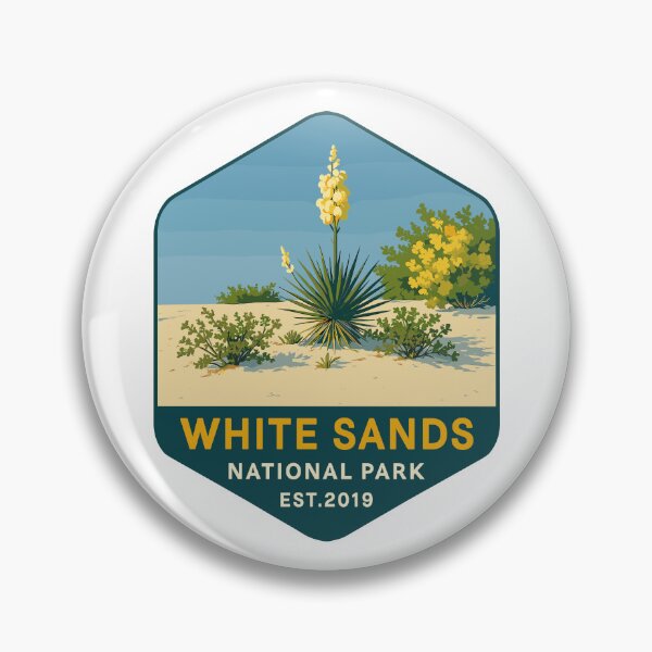 Item preview, White Sands National Park Desert Dunes Sticker designed and sold by Ismeal Von.