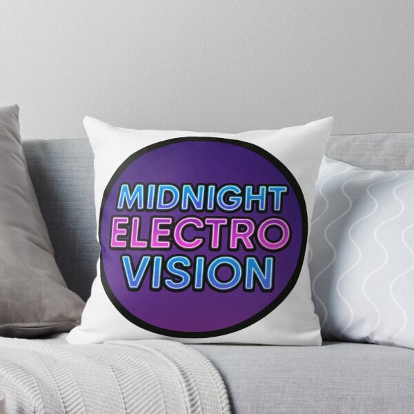 Item preview, Midnight Electro Vision Sticker – Neon Purple Electronic Music Emblem designed and sold by |TRSSHOP|.