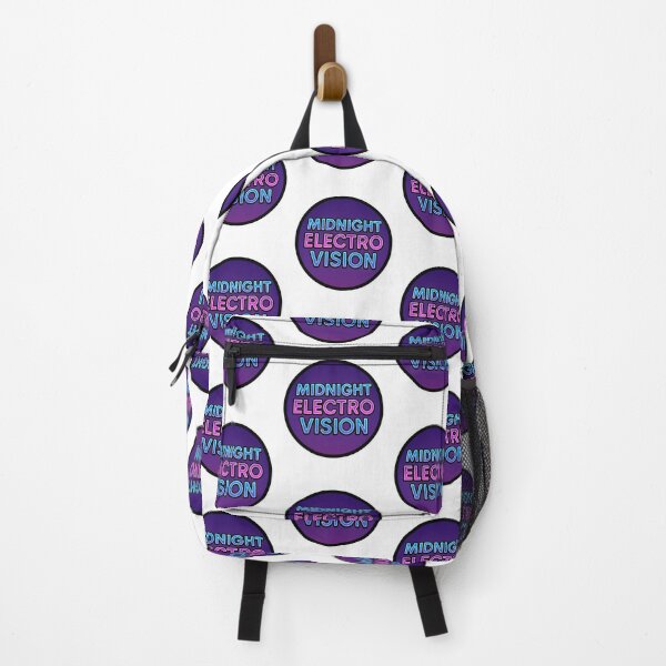 Item preview, Midnight Electro Vision Sticker – Neon Purple Electronic Music Emblem designed and sold by |TRSSHOP|.
