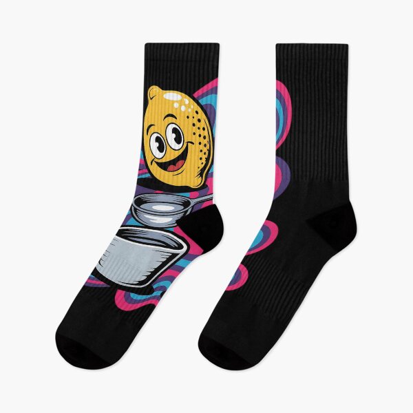 Item preview, A cute-but-trippy lemon with swirling psychedelic eyes, a tiny smirk, and sparkles. Fun, mischievous, safe-for-POD humor. designed and sold by The People’s Punchline.