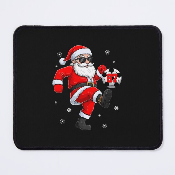 Item preview, Santa Soccer Ball Winter Holiday Sports designed and sold by Han1986.