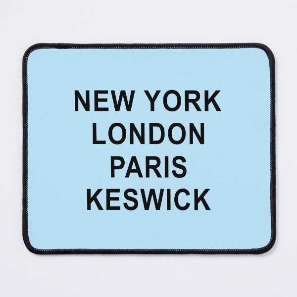 Item preview, New York, London, Paris, Keswick designed and sold by Jeallan Designs.