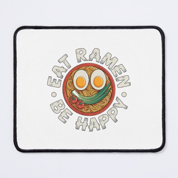 Item preview, Eat Ramen Be Happy Kawaii Noodle Bowl  designed and sold by Han1986.