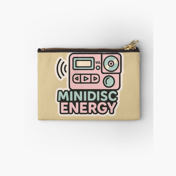 Item preview, Minidisc Energy Sticker – Retro Portable Audio Player Aesthetic designed and sold by |TRSSHOP|.