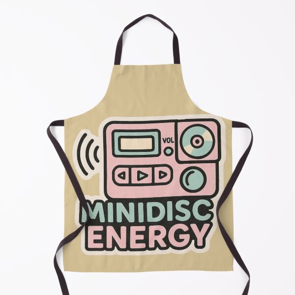 Item preview, Minidisc Energy Sticker – Retro Portable Audio Player Aesthetic designed and sold by |TRSSHOP|.