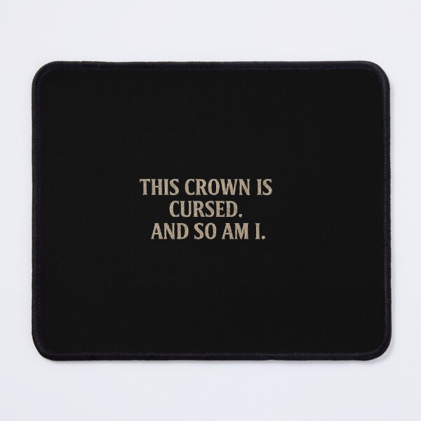 Item preview, This crown is cursed, and so am i designed and sold by Marked And Mortal.