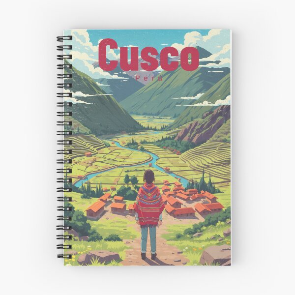 Item preview, Girl Gazing Over Sacred Valley in Pastel Light designed and sold by JacksoonLester.