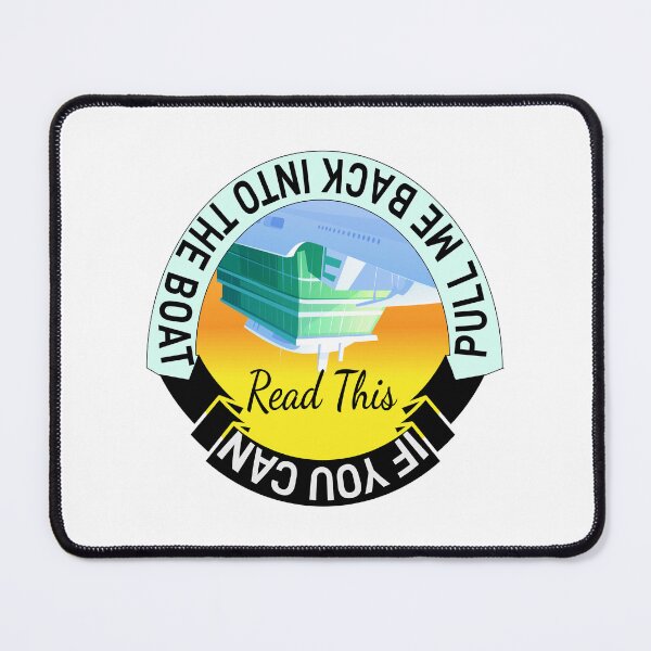 Item preview, If You Can Read This Pull Me Back On The Boat – Funny Boat Quote & Fisherman Gift | Sailor Gift for Men, Dad & Grandpa designed and sold by karibov.