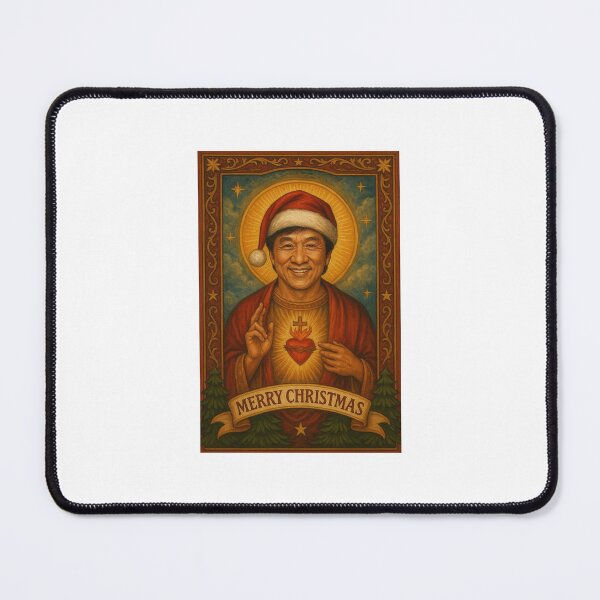Item preview, Jackie chan christmas celebrity birthday funny meme holy prank weird designed and sold by CheeseBlueprint.
