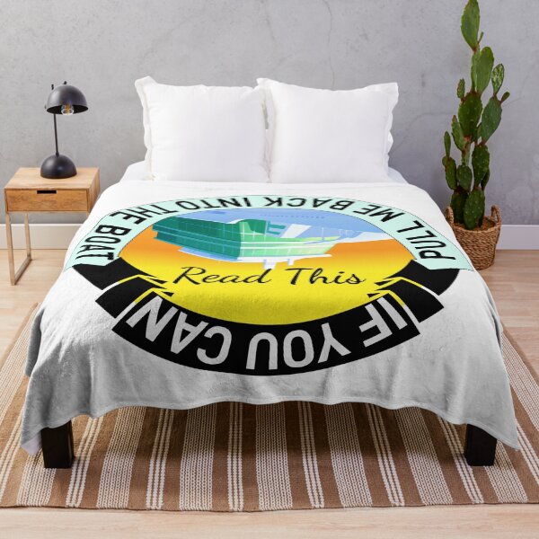 Item preview, If You Can Read This Pull Me Back On The Boat – Funny Boat Quote & Fisherman Gift | Sailor Gift for Men, Dad & Grandpa designed and sold by karibov.