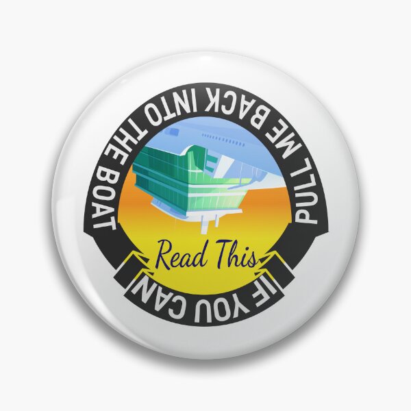 Item preview, Funny Boat Quote – "If You Can Read This Pull Me Back on the Boat" – Fisherman & Sailor Gift designed and sold by karibov.