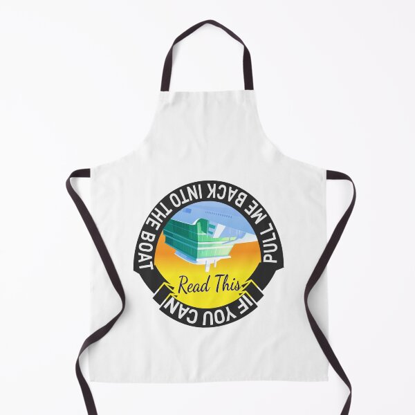 Item preview, Funny Boat Quote – "If You Can Read This Pull Me Back on the Boat" – Fisherman & Sailor Gift designed and sold by karibov.