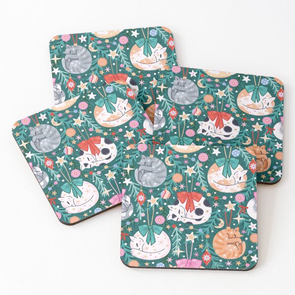 Item preview, Catmas Tree Ornaments  designed and sold by CarlyWatts.