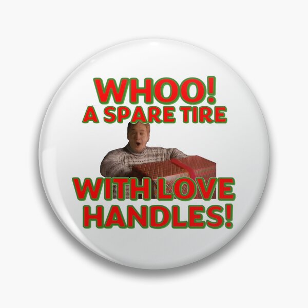 Item preview, Whoo! A Spare Tire with Love Handles - Retro Christmas Commercial designed and sold by vossfish.