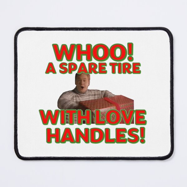 Item preview, Whoo! A Spare Tire with Love Handles - Retro Christmas Commercial designed and sold by vossfish.