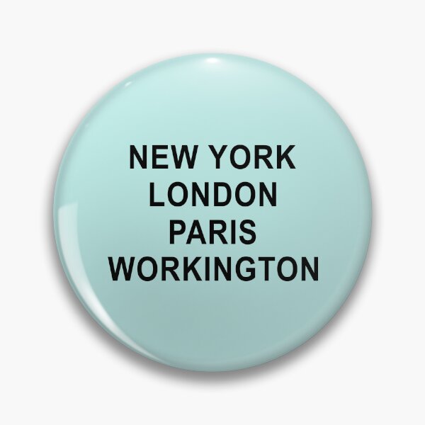 Item preview, New York, London, Paris, Workington designed and sold by Jeallan Designs.
