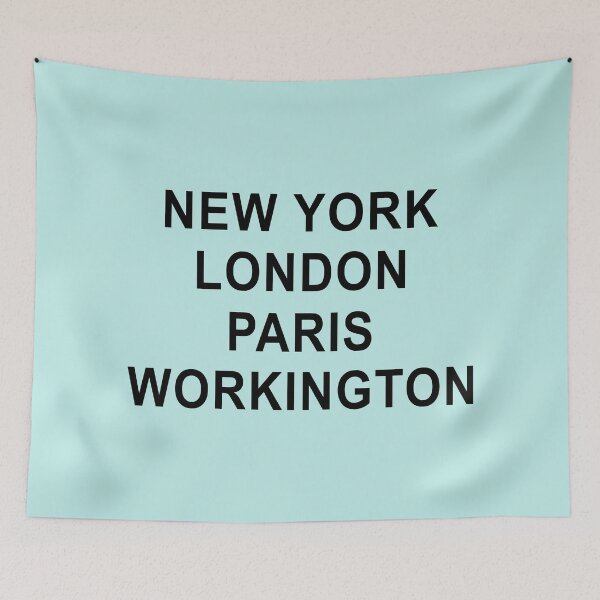 Item preview, New York, London, Paris, Workington designed and sold by Jeallan Designs.