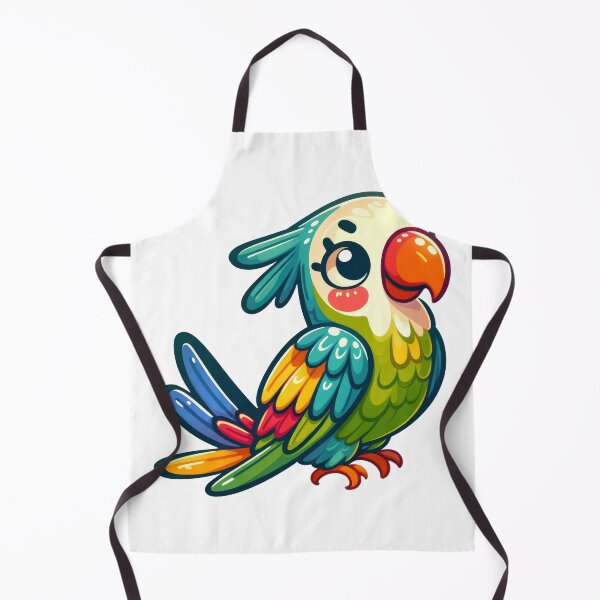 Item preview, Cute Rainbow Parakeet Sticker – Colorful Kawaii Tropical Bird Art designed and sold by LunaPixelStudio.