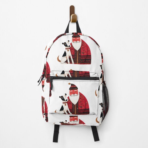 Item preview, Christmas Santa with dog decorative art designed and sold by olenapetol.