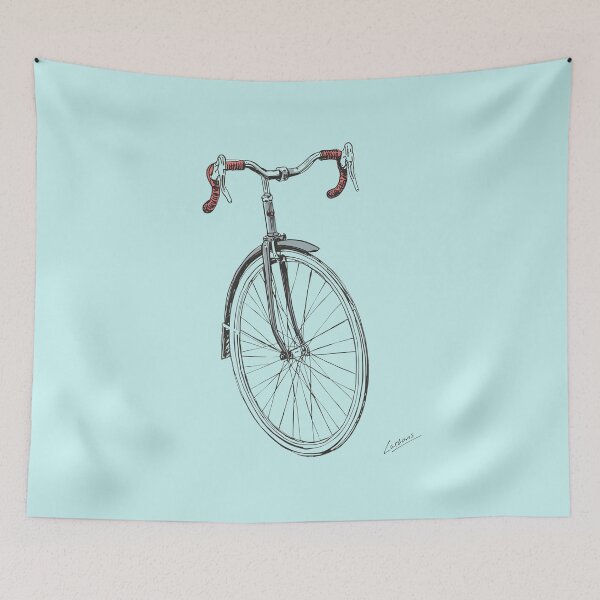 Item preview, Retro Cycling Vibes — Front Wheel Freedom designed and sold by The Mystic Richard.