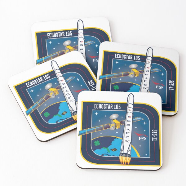 Item preview, EchoStar 105 / SES-11 Communication Satellite Launch Patch designed and sold by CharlieDesings.