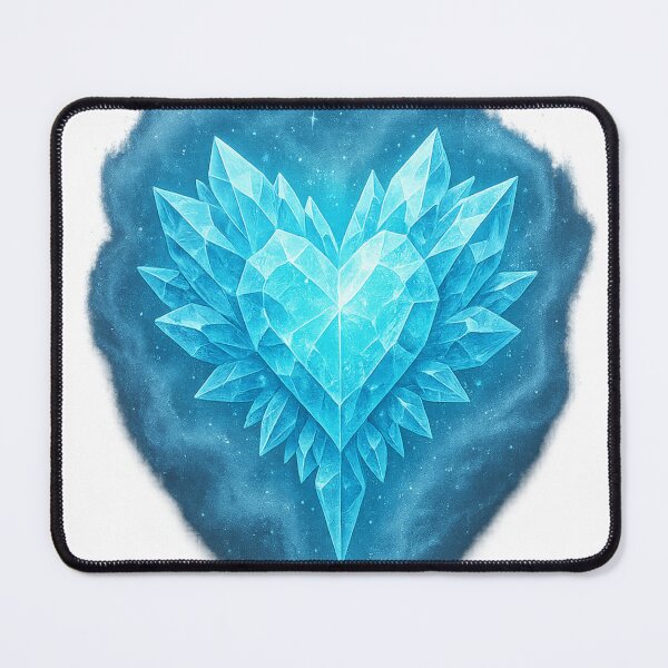 Item preview, Frozen Crystal Heart – Ice Glow Edition designed and sold by SarahsSZN.