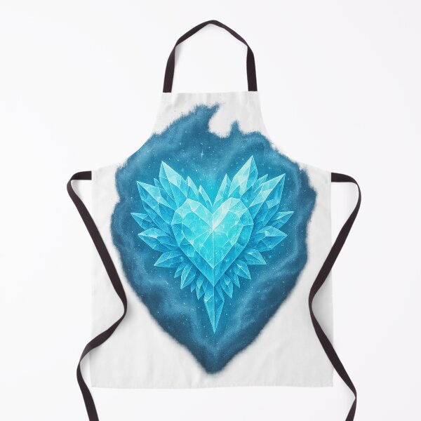 Item preview, Frozen Crystal Heart – Ice Glow Edition designed and sold by SarahsSZN.