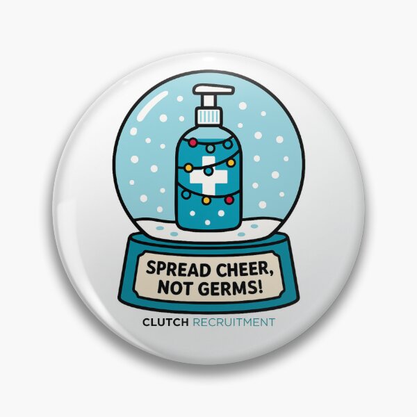 Item preview, Spread Cheer, Not Germs Snowglobe designed and sold by clutchREC.