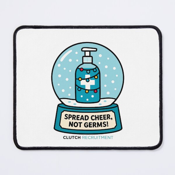 Item preview, Spread Cheer, Not Germs Snowglobe designed and sold by clutchREC.