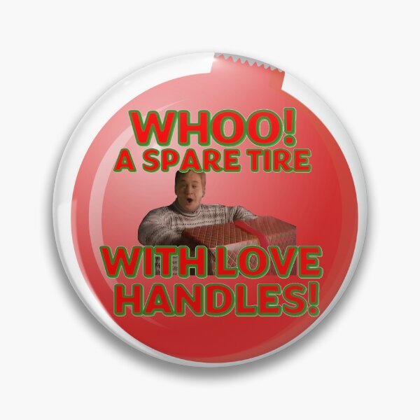 Item preview, Whoo! A Spare Tire with Love Handles - Retro Christmas Commercial designed and sold by vossfish.