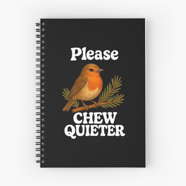 Aperçu de l'œuvre Veuillez mâcher plus doucement, oiseau vintage créée et vendue par khdmalakarak.
