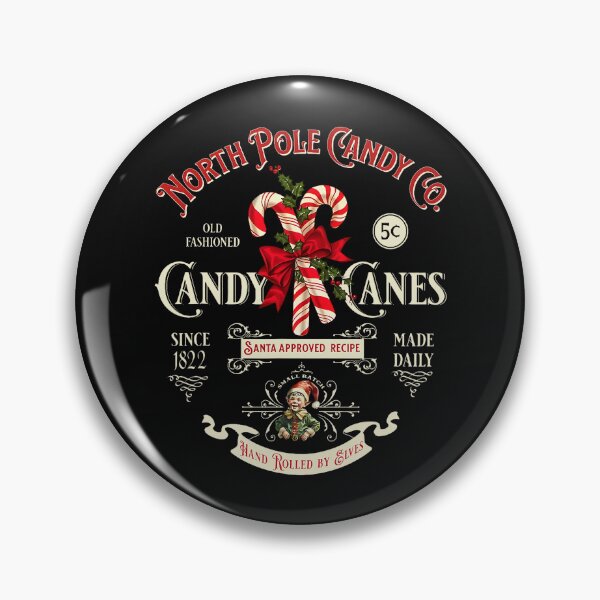 Item preview, Old Fashioned North Pole Candy Canes Label designed and sold by khdmalakarak.
