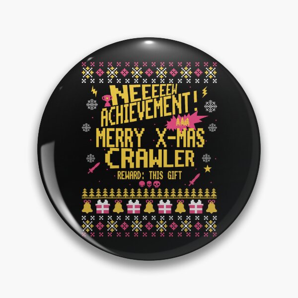 Item preview, New Achievement Merry XMas Crawler Funny Pixel designed and sold by khdmalakarak.