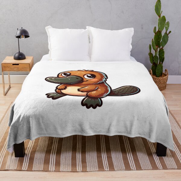 Item preview, Cute Platypus Sticker – Kawaii Australian Animal Cartoon Design designed and sold by LunaPixelStudio.