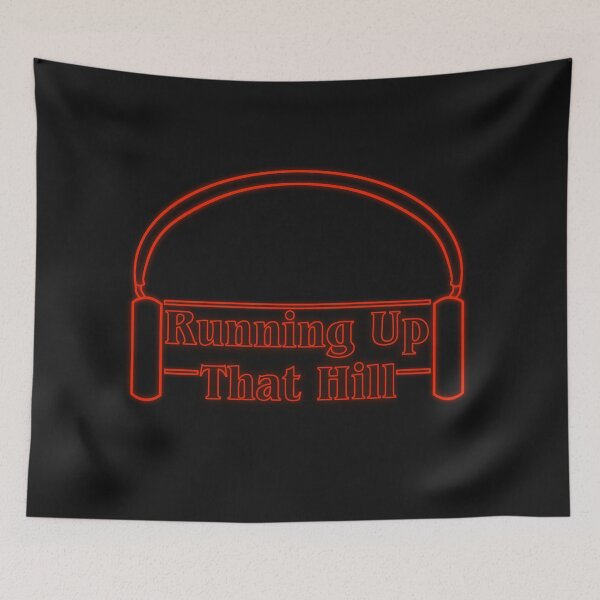 Item preview, stranger things running up that hill font title display designed and sold by Loo's Bazaar.